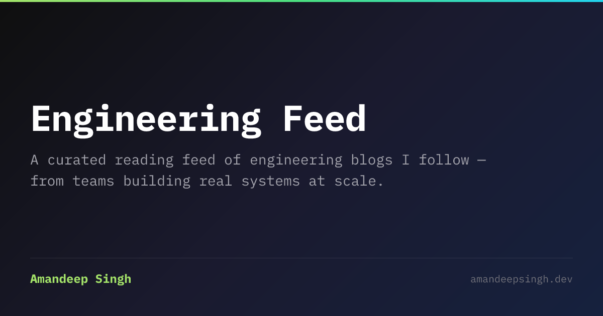 Engineering Feed OG Image
